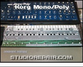Korg Mono/Poly - Keyboard Assembly * Cleaning the Rubberdome Contacts