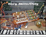 Korg Mono/Poly - Circuit Boards * KLM-354 VCO Circuit Board Dismounted