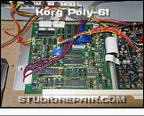 Korg Poly-61 - Processor Board * KLM-509A CPU Board (New Production)