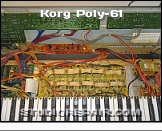 Korg Poly-61 - Voice Board * KLM-476 Synth Voice Board (Old Production)