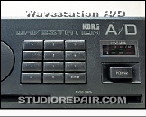 Korg Wavestation A/D - Panel * Logotype, Input Level Bars, Power Switch & Keypad