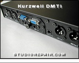 Kurzweil DMTi - Rear View * AES I/Os and ADAT MDM Option Card