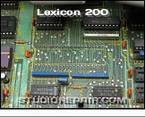 Lexicon 200 - CPU Replacement * Maintenance & Repair - Replacing the Z80 Processor
