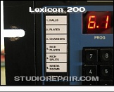 Lexicon 200 - Front Panel * Version 1.3 Programs