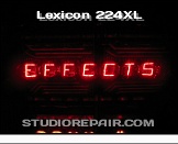 Lexicon 224XL - LARC Display * EFFECTS
