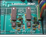 Lexicon 300 - Output Control Circuitry * Analog Devices AD7628 (8-Bit Multiplying DAC) for LPF, Deemphasis and Level Control