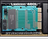 Lexicon 480L - Memory Cartridge * P/N 750-04718 - Dallas DS1217A 64K Nonvolatile Memory Cartridge - Circuit Board