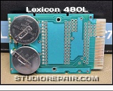 Lexicon 480L - Memory Cartridge * P/N 750-04718 - Dallas DS1217A 64K Nonvolatile Memory Cartridge - Circuit Board - 2 × BR2325 Lithium Battery