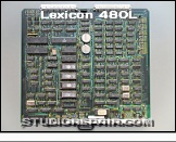 Lexicon 480L - Host Processor Board * Host Processor Board (PCB Rev. 3 / 710-04378): Component Side