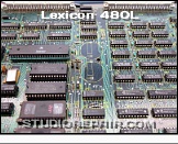 Lexicon 480L - Host Processor Board * Host Processor Board (PCB Rev. 3 / 710-04378): Batteries Removed