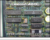Lexicon 480L - Host Processor Board * Host Processor Board (PCB Rev. 3 / 710-04378): Motorola 68008 CPU