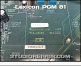 Lexicon PCM 81 - Circuit Board * P/N 710-12620 Rev. 3