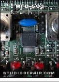 MFB-503 - Microcontroller No.1 * One of the two Fujitsu MB90F457S 16-bit microcontrollers