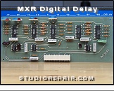 MXR M-113 Digital Delay - Filter Board * 113-3005-103 (Model 113, PCB No. 3005, Rev. 103), Component Side