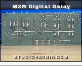 MXR M-113 Digital Delay - Filter Board * 113-3005-103 (Model 113, PCB No. 3005, Rev. 103), Soldering Side