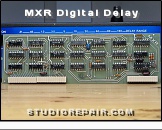 MXR M-113 Digital Delay - TTL Board * 113-3001-103 (Model 113, PCB No. 3001, Rev. 103), Component Side