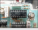 MXR Model 117 Flanger - Reticon SAD1024 * Reticon SAD1024 - Two 512-Stage Analog Delay Lines (BBD) in a 16-Pin DIP