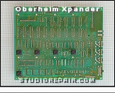 Oberheim Xpander - Processor Board * Japanese Version PCB CT-3 220-16231 - Soldering Side