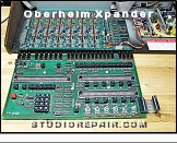 Oberheim Xpander - Circuit Boards * Voice and Display/Pot Panel Board of the Model XP-1 Made in Japan by Sakata Shokai, Ltd.