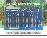 Roland D-50 Musitronics - Circuit Board * Soldering Side