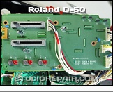 Roland D-50 - Bender Board * Bender Circuit Board - PCB 22925446 / Assy 76180110