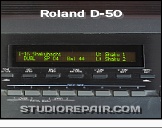 Roland D-50 - Display * I-64 Shakuhachi