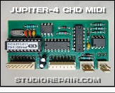JUPITER-4 CHD JP4-KBD - Extension Board * CHD JP4-KBD - Keyboard Assigner Extension Board - Component Side