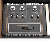 Roland Jupiter-4 - Panel Controls * Left Hand Controller - Bend/Mod Wheel Controls, Portamento, Octave Transpose