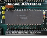 Roland Jupiter-6 - D/A Converter * Intersil ITS80141 - 14-Bit D/A Converter