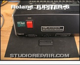 Roland Jupiter-6 - Rear View * Mains Inlet Section