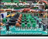 Roland Alpha Juno-2 - Circuitry * Voice's VCF/VCA Circuitry