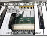 Roland Alpha Juno-2 - Keyboard * Partly Dismantled Keyboard Assembly