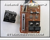 Roland Alpha Juno-2 - Slider * Volume Board Assembly 76160400