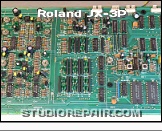 Roland JX-3P - Main Board * Main Board 149H213 / PCB 052H440C (Later Series: IC4-IC18 SIL Cases)