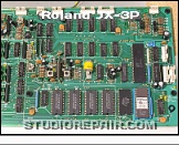 Roland JX-3P - Main Board * Main Board 149H213 / PCB 052H440C (Later Series: IC4-IC18 SIL Cases)