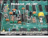 Roland JX-3P - Main Board * Main Board 149H213 / PCB 052H440C - DCO-1 & DCO-2 Master Oscillator