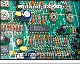 Roland JX-3P - Main Board * Main Board 149H213 / PCB 052H440C - Roland IR3109 VCF (Quad OTA)