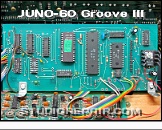 Roland Juno-60 - Groove MIDI Kit * Circuit Board - Component Side