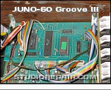 Roland Juno-60 - Groove MIDI Kit * Fitted Circuit Board