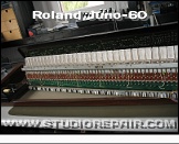 Roland Juno-60 - Keyboard Assembly * Folded up keyboard assembly
