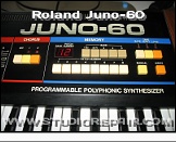 Roland Juno-60 - Patch Memory Section * …