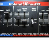 Roland Juno-60 - Panel - LFO * …