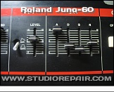 Roland Juno-60 - Panel - VCA and Evelope * …