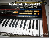 Roland Juno-60 - Programmer Section * The programmer section to load and store patches and to backup or load patches from cassette tape.