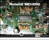 Roland MC-202 - Analog Circuitry * Roland's Custom-made IR3109 - Integrated Voltage Controlled Filter (VCF).