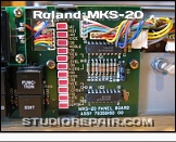 Roland MKS-20 - Front Panel * Front Panel Circuit Board
