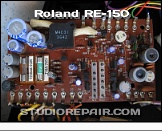 Roland RE-150 - Circuit Board * PCB 052-488A (PSU and motor control)