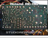 Roland RE-150 - Circuit Board * PCB 052-488A (PSU and motor control)