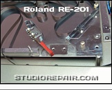 Roland RE-201 - Leaf Spring Frame * Dismounted