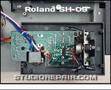 Roland SH-09 - Modulation Controller * Left Hand Controller Circuit Board